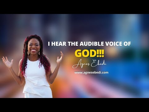 I HEAR THE AUDIBLE VOICE OF GOD!!!