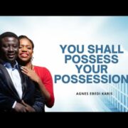 YOU SHALL POSSESS YOUR POSSESSION IN THE NAME OF JESUS!