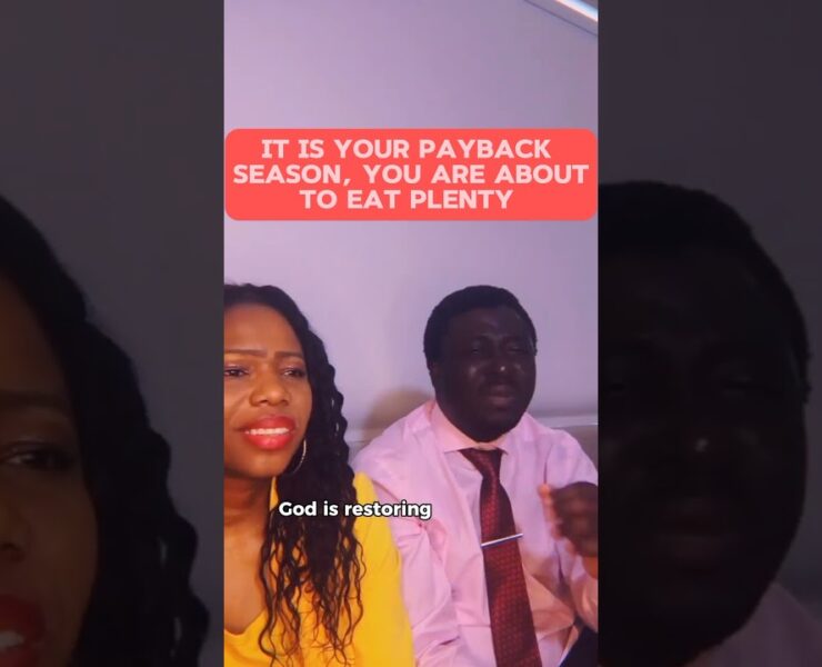 YOUR PAY BACK SEASON IS HERE!!!! YOU ARE ABOUT TO EAT PLENTY IN THE NAME OF JESUS!!!