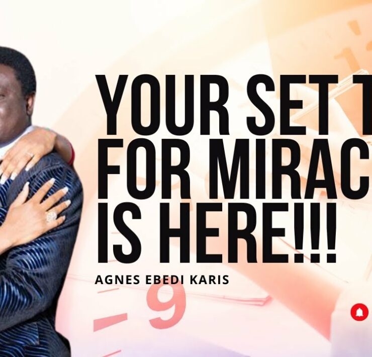 YOUR SET TIME FOR MIRACLES HAS COME TO STAY IN THE NAME OF JESUS!! AMEN!!