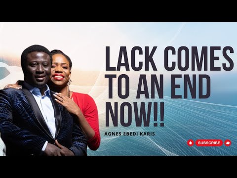 I DECLARE THAT 'LACK' COMES TO AN END THIS INSTANT! AMEN