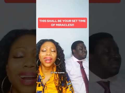 THIS SHALL BE YOUR SET TIME OF MIRACLES IN THE NAME OF JESUS!!!