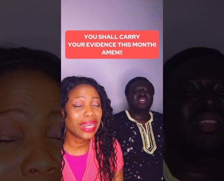 YOU SHALL CARRY YOUR EVIDENCE OF MIRACLES THIS MONTH IN THE NAME OF JESUS!