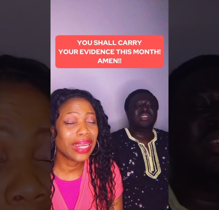 YOU SHALL CARRY YOUR EVIDENCE OF MIRACLES THIS MONTH IN THE NAME OF JESUS!