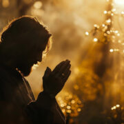 Jesus praying